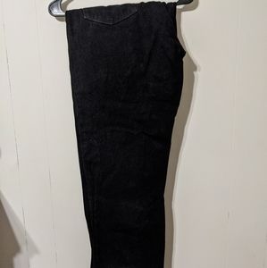 Men's black jeans